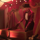 Here’s an image I was able to capture of a very mean magician cutting up a girl. Photos in the mazes are difficult cause it’s so busy, dark and you’re moving so fast.